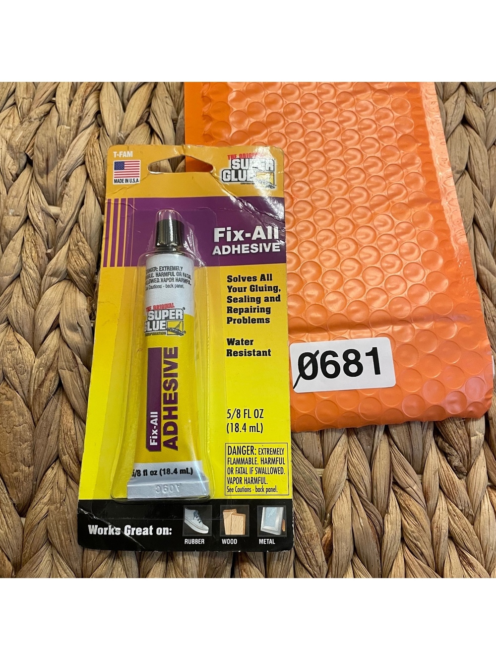 ✅Super Glue Fix-All Adhesive 5/8 oz